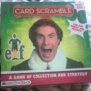 Elf Card Scramble Game